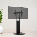 Tooq Mirror Supporto da pavimento fisso per schermi da 32-85" - Regolazione in altezza e inclinazione - Peso massimo 40 kg - VESA massimo 600x400 - Colore nero - immagine 2