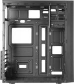 Tacens Ferrox Semitorre - Acciaio di alta qualità - Ventola laterale ultra silenziosa - Supporto ATX/microATX/mini-ITX - USB 3.0 e 2.0 frontali - Colore nero - immagine 3