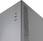Tacens NOVAX NOVAX550BR Mini Torre Ultra Compatta - Struttura Metallica - Alimentatore 550W Bronze - Ventola Posteriore - Supporto MicroATX/Mini-ITX - USB 3.0 - Colore Nero - immagine 3