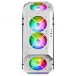 Mars Gaming MC51 Torre Premium - 5 ventole ARGB - Controller con comando - Doppio vetro temperato - 40 effetti luce RGB - Colore bianco - immagine 2