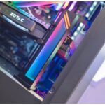 Mars Gaming MCA-GCB Supporto scheda grafica ARGB - Illuminazione Infinity Mirror - Base magnetica antiscivolo - Compatibilità universale - Colori vari - immagine 2