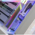 Mars Gaming MCA-GCB Supporto per scheda grafica ARGB - Illuminazione ARGB Infinity Mirror - Base magnetica antiscivolo - Compatibilità universale - Colori vari - immagine 3