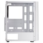 Mars Gaming MC-ART Case personalizzabile - Pannelli disegnabili - Illuminazione ARGB 12 modalità - Raffreddamento avanzato - Compatibile con schede ATX/MicroATX/Mini-ITX - Colore bianco - immagine 3