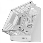 Mars Gaming MCB Case PC personalizzato - Capacità XL - Supporto raffreddamento a liquido - Struttura modulare a doppia camera - Fino a 10 ventole - Colore bianco - immagine 2