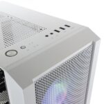 Mars Gaming MC-C Semitorre Gaming - Illuminazione FRGB - Finestra in vetro temperato - Supporto raffreddamento liquido - Compatibile ATX/mATX/mini-ITX - Colore bianco - immagine 2