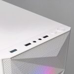 Mars Gaming MC-ME Minitorre - Finestra in vetro temperato - 2 ventole FRGB - Supporto MicroATX/Mini-ITX - Illuminazione RGB avanzata - Colore bianco - immagine 2