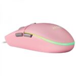 Mars Gaming MCP-RGB3 Combo Gaming 4in1 - Tastiera TKL H-Mech RED - Mouse RGB 3200 DPI - Cuffie FRGB con cancellazione del rumore - Tappetino XXL antiscivolo - Colore rosa - immagine 3