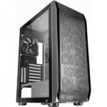 Mars Gaming MC-PRO2 Torre PC - 5 ventole ultra silenziose - Supporto per raffreddamento a liquido - Finestra in vetro temperato - Colore nero - immagine 4