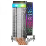 Mars Gaming MCPU-VR Dissipatore CPU - Supporta fino a 180W TDP - Doppio specchio infinito ARGB - Multisocket universale - Controllo illuminazione ARGB - Colore nero - immagine 3