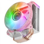 Mars Gaming MCPU-VR Dissipatore CPU - Supporta fino a 180W TDP - Doppio specchio infinito ARGB - Multisocket universale - Raffreddamento silenzioso PWM - Colori vari - immagine 2