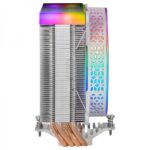 Mars Gaming MCPU-VR Dissipatore ARGB - Supporta CPU fino a 180W - Doppio specchio infinito - Ampia compatibilità Intel/AMD - Controllo illuminazione ARGB - Colori vari - immagine 3