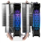 Mars Gaming MCPU-XT Dissipatore - Prestazioni estreme 300W TDP - Doppia torre - 6 heatpipe HCT - Compatibile ARGB - Multisocket universale - Facile installazione - Colore nero - immagine 3