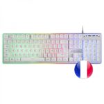 Mars Gaming MCPX Combo Gaming Premium - Tastiera H-MECH - Mouse 10K DPI - Tappetino XXL - Illuminazione FRGB - Multipiattaforma - Colore bianco - immagine 2