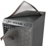 Mars Gaming MC-Q3 Semitorre professionale - Vetro temperato - Doppia griglia magnetica - Ventola FDB 120 mm - Supporto raffreddamento liquido 360 mm - USB 3.0 - Colore nero - immagine 2