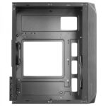 Mars Gaming MC-S2 Case compatto da gaming - Ventilatori FRGB - Flusso d'aria ottimale - Finestra laterale completa - Compatibile con Micro-ATX/Mini-ITX - Colore nero - immagine 4