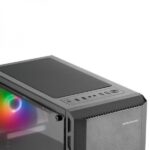 Mars Gaming MC-X2 Case FRGB - Frontale in acciaio - Finestra laterale completa - Supporto per 4 ventole - Spazio per componenti ad alte prestazioni - Colore nero - immagine 2