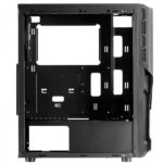 Mars Gaming MC-X2 Case FRGB - Frontale in acciaio - Finestra laterale completa - Supporto per 4 ventole - Spazio per componenti ad alte prestazioni - Colore nero - immagine 3