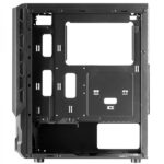 Mars Gaming MC-X2 Case FRGB - Frontale in acciaio - Finestra laterale completa - Supporto per 4 ventole - Spazio per componenti ad alte prestazioni - Colore nero - immagine 4