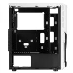 Mars Gaming MC-X2 Case PC - Frontale in acciaio FRGB - Finestra laterale completa - Supporto per 4 ventole - Spazio per componenti ad alte prestazioni - Colore bianco - immagine 3