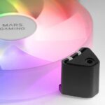 Mars Gaming MF-3A Kit di ventole ARGB - Illuminazione a 360º senza cornice - Effetti ARGB Rainbow - Tecnologia FDB ultrasilenziosa - Compatibile ARGB 3pin 5V - Colore vari - immagine 2
