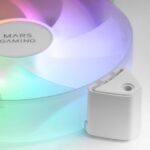Mars Gaming MF-3A Kit di ventole ARGB - Illuminazione a 360º senza cornice - Effetti ARGB Rainbow - Funzionamento ultrasilenzioso - Compatibile con ARGB - Colori vari - immagine 2