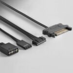Mars Gaming MF-3DKIT Ventilatori ARGB - Specchio infinito 3D - 220 effetti - Controller avanzato - Ventilazione silenziosa - Compatibile con schede madri ARGB - Colore nero - immagine 2