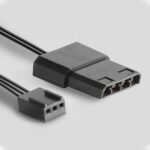 Mars Gaming MFPROX2W Set di ventole - Ultra silenziose - Cuscinetti FDB - Connettività 3PIN+4PIN - Colore bianco