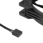 Mars Gaming MF-PWMX2 Ventola - Ventilazione superiore - Silenzio assoluto - Tecnologia FDB - Guarnizioni antivibrazioni - Sistema PWM regolabile - Colore nero - immagine 2