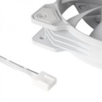 Mars Gaming MF-PWMX2 Ventola - Ventilazione superiore - Silenzio assoluto - Assenza di vibrazioni - Sistema PWM - Durata 60.000 ore - Colore bianco - immagine 2