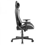 Mars Gaming MGC-PRO Sedia da gaming - Pelle PU - Cuscini Soft-Touch - Braccioli 2D - Schienale reclinabile 135º - Supporta 150 kg - Base in acciaio - Ruote XL - Colore nero - immagine 2