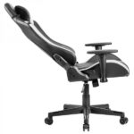 Mars Gaming MGC-PRO Sedia da gaming - Pelle PU - Cuscini Soft-Touch - Braccioli 2D - Schienale reclinabile 135º - Supporta 150 kg - Base in acciaio - Ruote XL - Colore nero - immagine 3