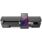 Mars Gaming MGS-PRO Supporto per monitor - Ergonomia ottimale - Supporto per smartphone/tablet - Cassetto portaoggetti - Dimensioni regolabili - Colore nero - immagine 3