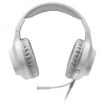 Mars Gaming MH122 Cuffie da gioco - Suono Hi-Fi Ultra-Bass - Illuminazione FRGB - Cancellazione passiva del rumore - Compatibilità totale - Colore bianco - immagine 2
