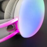 Mars Gaming MH-GLOW Cuffie - Suono avvolgente - Illuminazione 360º CHROMA RGB - Driver Hi-Fi Ultra-Bass 3D - Compatibilità universale - Colore rosa - immagine 3