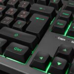 Mars Gaming MK023 Tastiera da gioco - Tecnologia H-Mech RED - Illuminazione FRGB LED - Anti-Ghosting - Compatibilità universale - Struttura robusta - Portoghese - Colore nero - immagine 3