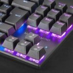 Mars Gaming MK80 Tastiera meccanica da gioco - TKL compatta - Illuminazione RGB - Tasti indelebili - Interruttori antipolvere - Multipiattaforma - Modalità gioco - Anti-ghosting avanzato - Italiano - Colore nero - immagine 2