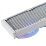 Mars Gaming ML-ONE240 Kit di raffreddamento a liquido - Potenza 400W - Specchio infinito FRGB - Pompa OPTI-CHAMBER - Ventilatori silenziosi FDB - Compatibilità universale - Colore bianco - immagine 4