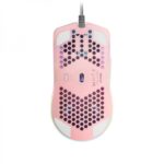 Mars Gaming MMAXP Mouse da gioco - Sensore 12400 DPI - Illuminazione RGB Chroma - Interruttori HUANO - Cavo Feather - Colore rosa - immagine 3