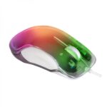 Mars Gaming MMGLOW Mouse da gioco - Ultraleggero 75 g - Illuminazione RGB CHROMA-GLOW - Sensore 12800 DPI - Interruttori HUANO - Cavo Feather Paracord - Colori vari - immagine 2