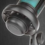 Mars Gaming ARGB MMIC-SE Microfono da studio - ADC 196kHz 24 bit - Condensatore cardioide - Monitoraggio senza latenza - Illuminazione ARGB - Controlli tattili - Colore nero - immagine 4