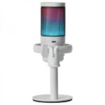 Mars Gaming ARGB MMIC-SE Microfono da studio - ADC 196kHz 24 bit - Condensatore cardioide - Monitoraggio senza latenza - Illuminazione ARGB - Controlli tattili - Colore bianco - immagine 2
