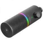 Mars Gaming MMIC-XT Microfono personalizzabile - Modalità cardioide e riduzione del rumore - Braccio regolabile - Filtro anti-pop - Illuminazione ARGB - USB/3,5 mm - Colore nero - immagine 3