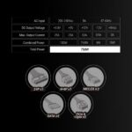 Mars Gaming MPB750 Alimentatore - 750W - 80Plus Bronze - AI-RPM Silenzioso - Cavi piatti - Protezione avanzata - Certificazione TÜV Rheinland - Colore bianco - immagine 2