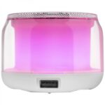 Mars Gaming MS-AURA Altoparlanti Bluetooth RGB - Suono avvolgente 15W - DSP personalizzato - Illuminazione RGB 360º - Bluetooth 5.3 - Connessione Jack - Controllo intuitivo - Colore bianco - immagine 3