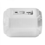 Mars Gaming SoundBlast Altoparlante portatile - Suono potente - Driver attivi e passivi Ultra-BASS - Bluetooth 5.0 - USB e MicroSD - 8 ore di autonomia - Colore bianco - immagine 3