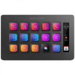 gaming - Design sottile e compatto - Schermo LCD ampliato - Software personalizzabile - Compatibile con Windows e Mac - Colore nero