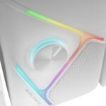 Mars Gaming MS-H21 Altoparlante da gioco - Audio 2.1 35W - Driver 3D Surround - Illuminazione RGB - Controllo volume frontale - Connessione Plug & Play - Colore bianco - immagine 2