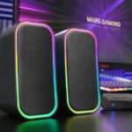 Mars Gaming MS-OM Altoparlanti - Suono avvolgente 20W - Illuminazione RGB controllabile - Bluetooth 5.3 e AUX-IN - Compatibilità universale - Colore nero - immagine 3