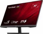 Monitor Viewsonic 31,5" VA3209-2K-MHD LED IPS 2K - 75Hz - Risposta 4ms - Angolo di visione 178º - 21:9 - DisplayPort - 2xHDMI - Altoparlanti - VESA 100x100 - Colore nero - immagine 5