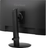 Monitor Viewsonic 24" VG2408A-MHD LED IPS FullHD - 16:9 - VGA - HDMI - DisplayPort - Altoparlanti - Regolabile in altezza - Colore nero - immagine 4